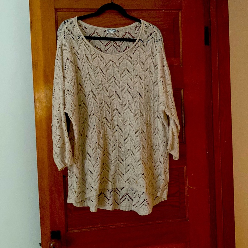 Open Work Sweater